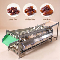 Hoge Efficiëntie Rode Dadels Sorteermachine 304 RVS Fruit Sorteermachine Passievrucht Sorteermachine