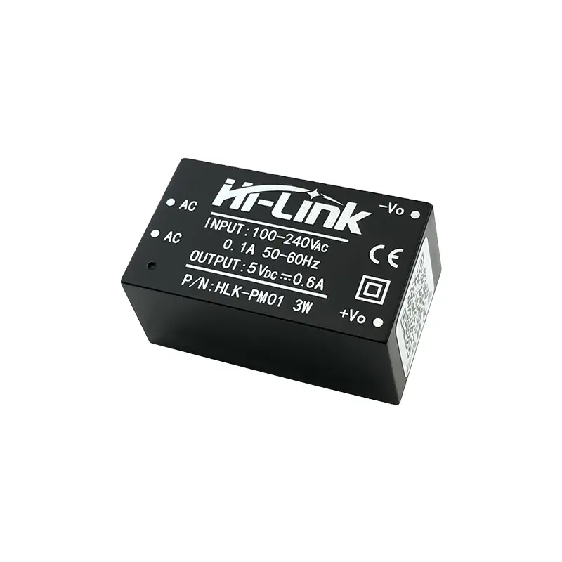 New Hi-Link ac dc 5v 3w mini power supply module 220v isolated switch mode power module supply HLK-PM01