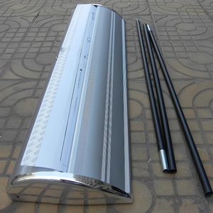 Stendardo portatile con offerta promozionale con supporto per Banner retrattile in stile moderno - Product Image 3