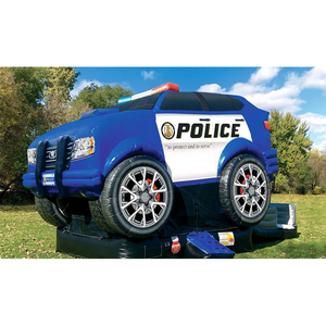 Château gonflable commercial PD <span class=keywords><strong>pour</strong></span> <span class=keywords><strong>voiture</strong></span> avec toboggan, bleu, en PVC robuste <span class=keywords><strong>pour</strong></span> fêtes d'enfants et <span class=keywords><strong>location</strong></span> d'événements - Product Image 3