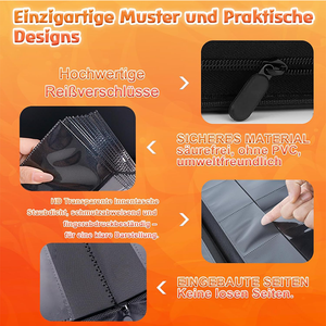 Carpeta de Almacenamiento Extra Grande Premium con 16 Bolsillos y 1024 Fundas para Tarjetas, para Coleccionistas de Tarjetas Graduadas, Colección a Granel - Product Image 4