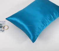 Taie d'oreiller en soie de mûrier 100% certifiée OEKO Tex, épaisseur de 22mm, 1000 fils, utilisation à domicile, hôtel et hôpital