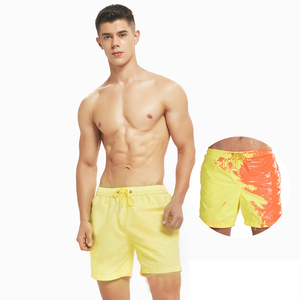 Costume da Bagno per Adulti Padre e Figlio, Pantaloncini da Surf Reattivi all'Acqua con Cambio Colore Magico - Product Image 4