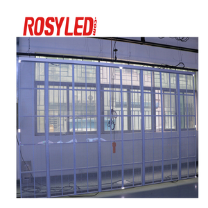 RosyLED P7.81 Indoor 4000nit Full Color Glass Transparent LED Advertising Video Wall Display Screen <strong>Film</strong> with 2-Year Warranty - Product Image 1