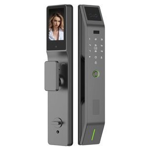 Nhà sản xuất có giá hoàn toàn tự động khóa cửa thông minh khóa kỹ thuật số WiFI 3D nhận dạng khuôn mặt sinh trắc học vân tay hợp kim nhôm - Product Image 1