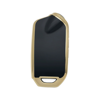 Housse de clé de voiture luxueuse coque de clé souple en TPU support de porte-clés personnalisé pour KIA K5 CARNAVAL