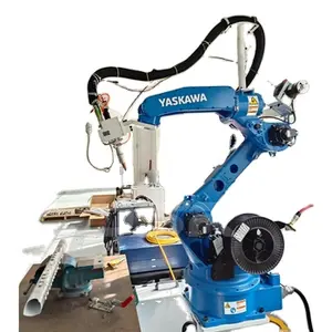 laser welding automatic robot is a 6 axis welding robot and weld the workpiece more efficiency