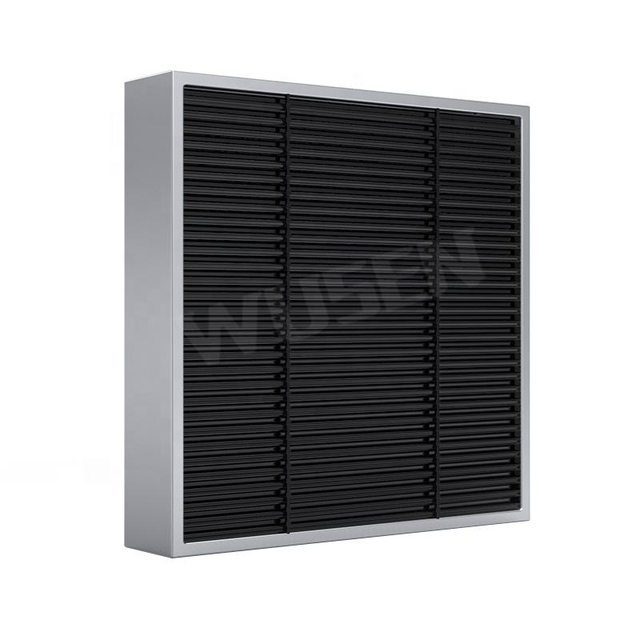 Light Trap Light Filter for Poultry Farm Chicken Layer House PVC Material Galvanized Sheet Frame
