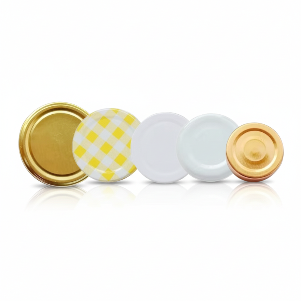 Factory 37mm 38mm 46mm 47mm 48mm 52mm 53mm 69mm 70mm 81mm 82mm Twist off Lug Cap Metal Lid Cover for Glass Jars Bottle