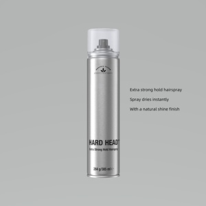 Hard Head <strong>Hairspray</strong> for Extra Strong Hold 385 ml Pack of 2 Super Firm Hold Fixes Hairstyles in Place Hair Dpray Apray Spray Hair - Product Image 2