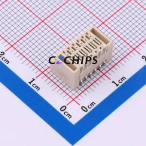 ZHD-12AWB Wire-to-Board Pin Header SMD,P=1.5mm,Horizontal Mount Connector 2x6P 1.5mm Horizontal Mount 12P - Product Image 2
