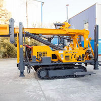 Petite plate-forme de forage hydraulique portable, pour les machines de forage de type fosse.