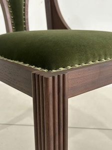 <span class=keywords><strong>Fauteuil</strong></span> personnalisé en velours <span class=keywords><strong>noir</strong></span>, design contemporain, <span class=keywords><strong>avec</strong></span> <span class=keywords><strong>repose</strong></span>-pieds blanc, en tissu coton vert pour salon, idéal pour les filles. - Product Image 5