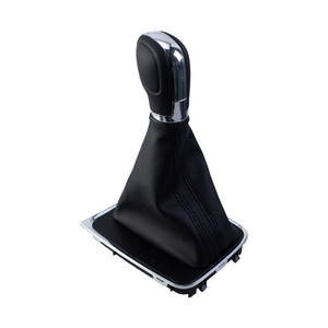 Car Gear <b>Knob</b> Leather Automatic Volkswagen Ergonomic <b>Shift</b> Lever QZXN-D107 - Product Image 2