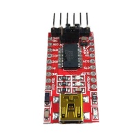 FT232 FTDI USB ke TTL 3.3V 5V Kabel Unduh Modul Adaptor Antarmuka Mini FT232RL Produk Terlaris FTDI232