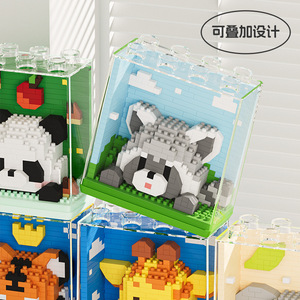 ตัวต่อพลาสติก ABS ยี่ห้อ Lepining รุ่น Panda Zoo Series ของเล่นเสริมพัฒนาการสำหรับเด็กชายและเด็กหญิง อายุ 14 ปีขึ้นไป - คุณภาพเยี่ยม - Product Image 3