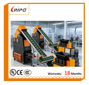 RIPO T400Pro Copper Wire Granulator Combined Line With S300 Waste Cable <b>Shredder</b> Machine - Product Image 4