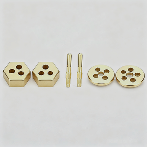 Componentes de hardware de mecanizado CNC de latón y acero inoxidable personalizados para equipos industriales, servicio OEM ODM - Product Image 6