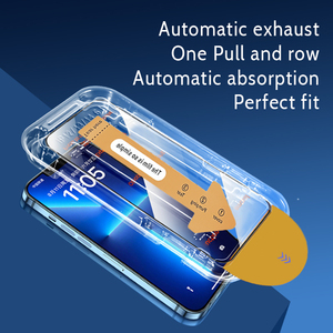 Protector de Pantalla de Vidrio Templado Reciclable 9H de Alta Transparencia para iPhone 15 Pro Max 17 16 Max y 14 Pro a Precio de - Product Image 4