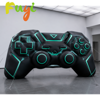 Vente directe d'usine, console de jeu gonflable personnalisable, manette de jeu géante avec design imperméable pour la publicité