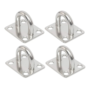 Nhiệm vụ nặng nề tấm Mắt móng tay Vòng móc vòng hình chữ U dù để che nắng phần cứng-Tường Treo Giỏ móc áo-thép không gỉ - Product Image 1