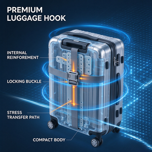 Gancho duradero para equipaje de viaje, colgador externo resistente para maleta, para uso en viajes al aeropuerto - Product Image 5