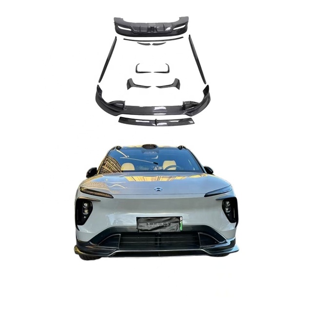 High Quality Carbon Fiber Body Kit for NIO ES6 Upgrade YCK Style Body Kit Front Lip Side Skirts Rear Diffuser Spoiler Hot Sale