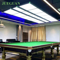 Éclairage led de table de billard en alliage d'aluminium, sans ombre