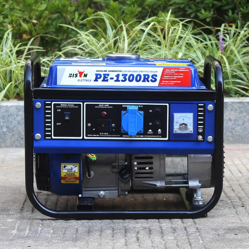 Petit générateur à essence Portable refroidi à l'air, 1,5kw, 1500W, 1,5kva, 3hp, 4 temps, simple Phrase, OHV, avec interrupteur d'allumage à clé