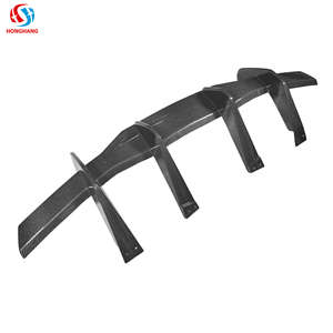 Diffuseur arrière compatible avec Chevy <span class=keywords><strong>Corvette</strong></span> C8 Rear Spoiler Lip 2020 2021 <span class=keywords><strong>2022</strong></span> 2023 - Product Image 4