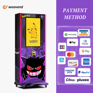 Giao dịch thẻ máy bán hàng tự động với đầu đọc thẻ Poke Mon Máy trò chơi cho trẻ em SDK tùy chỉnh công suất lớn nhỏ Máy bán hàng tự động - Product Image 2