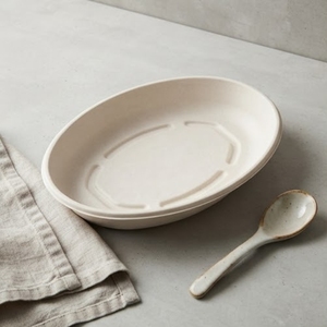 Tazón Ovalado Ecológico de 32 oz de Bagazo, Contenedor de Alimentos Desechable Sostenible, Compostable, Apto para Microondas, Libre de Plástico - Product Image 6