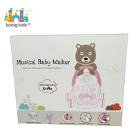 Konig Enfants Andador Juguetes Para Bebes Push/Drag Toys Poussettes marchettes pour bébés marcheurs d'activités avec musique et lumière