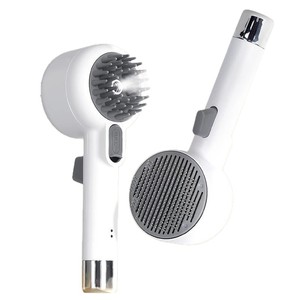Peigne pulvérisateur double face Cw B1 pour chats et chiens, outil de toilettage rechargeable pour animaux de compagnie avec fonction désodorisante - Product Image 1