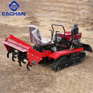 EACHAN-Cultivador rotativo diésel para agricultura, máquina cultivadora rotativa de orugas para todo terreno, 25HP, 30HP - Product Image 4