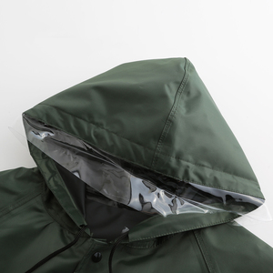 Protection d'urgence Imperméable à capuche réfléchissant Survie en plein air Randonnée Imperméable <span class=keywords><strong>Poncho</strong></span> de <span class=keywords><strong>pluie</strong></span> pour adultes - Product Image 5