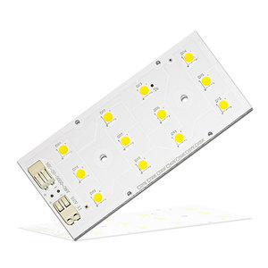 Accessori per apparecchi di illuminazione esterna <span class=keywords><strong>LED</strong></span> PCB 12LED 3x4 6 h2 modulo <span class=keywords><strong>LED</strong></span> con obiettivo 50x50 per lampioni e proiettori - Product Image 2