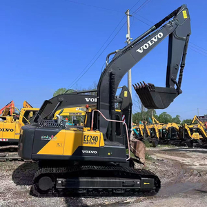Pelle d'occasion Volvo EC240 en gros 2023 modèle 24 tonnes moteur hydraulique boîte de vitesses pompe à engrenages machines de construction à vendre - Product Image 1