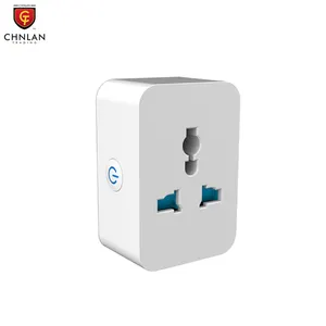 Tuya Smart 15A WiFi-Buchse Sprach steuerung Kompatibel mit Alexa Universal WiFi Plug