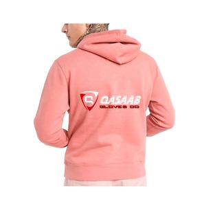 Sudadera con capucha de felpa francesa de alta calidad Logotipo personalizado Blanked 100% Algodón Hombres Sudaderas con capucha transpirables de lana de algodón de gran tamaño - Product Image 2