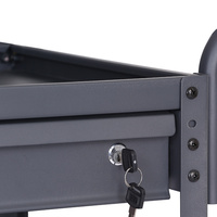 Réparation de voitures Armoire de rangement d'outils mobile en acier inoxydable Chariot à outils roulant Coffre à outils en gros