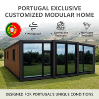 Maisons modulaires personnalisables 10ft 20ft 30ft Maisons conteneurs prêtes à vivre Maisons mobiles Maisons conteneurs pliables Portugal