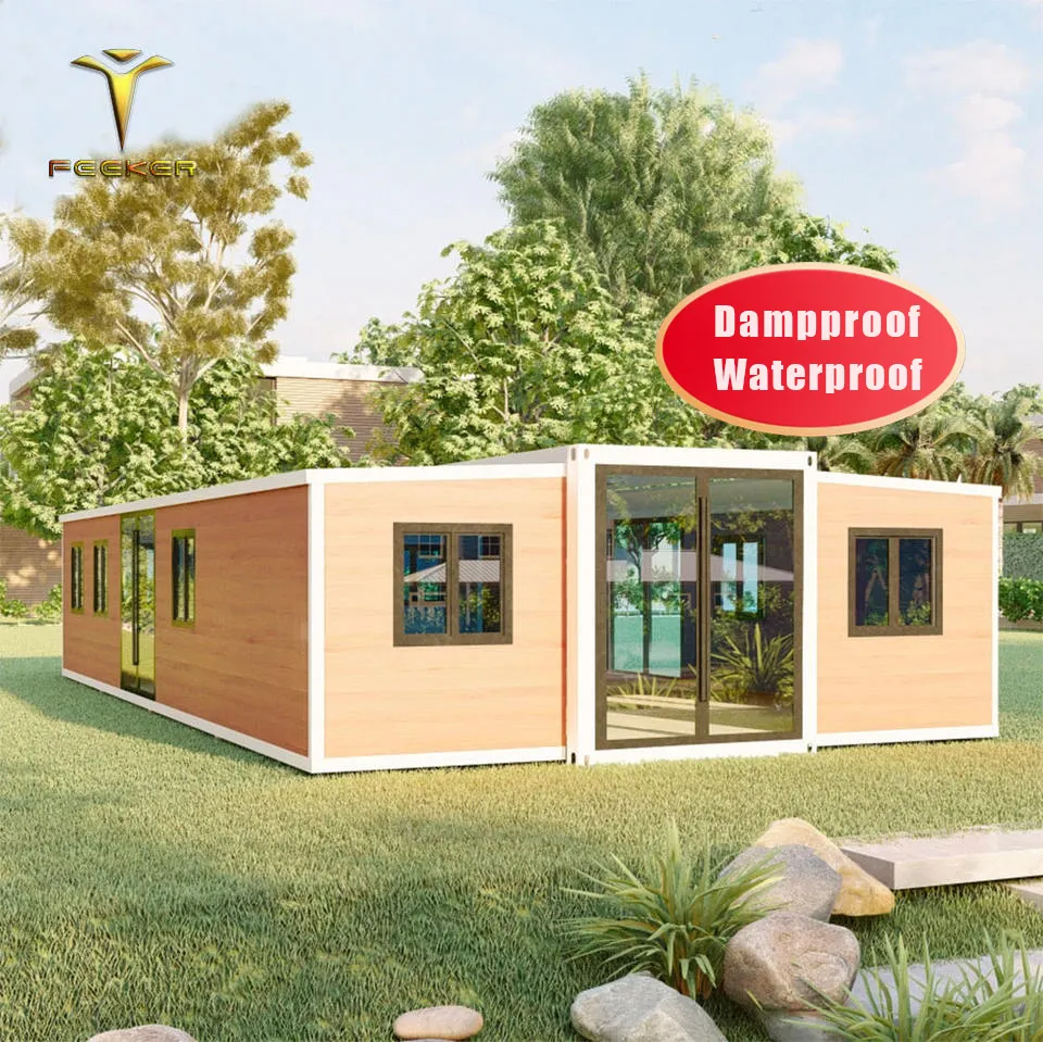 Foldable Insulation Expandable Container Home Prefab Houses Prefabricated Cheap China Living Prices Folding Container 20ft 40ft