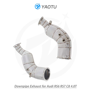 YT thép không gỉ tiêu đề phần với cách nhiệt cho AUDI RS6 <span class=keywords><strong>rs7</strong></span> C8 4.0t (Quốc gia tiêu chuẩn khí thải vi B) - Product Image 3