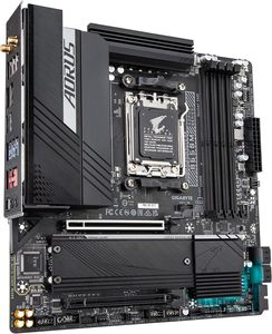 Carte mère GIGABYTE B650M <span class=keywords><strong>AORUS</strong></span> Elite AX AMD AM5 MATX pour les séries 9000/8000/7000 DDR5 128 Go de RAM maximale Gaming PCIe 5.0 M.2 - Product Image 3