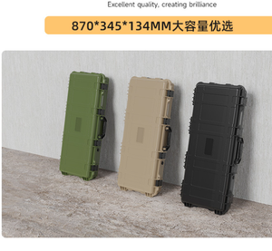 Caja de herramientas de rotomoldeo DF 40L 39L 41 42L 43L 45L de alta calidad, económica y personalizada, para accesorios de carga, en verde, caqui y negro, en stock. - Product Image 4