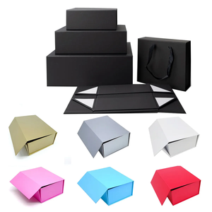 Estuche Rígido Magnético Plegable <span class=keywords><strong>de</strong></span> Cartón Pulido <span class=keywords><strong>de</strong></span> Primera Calidad para Empaque <span class=keywords><strong>de</strong></span> Joyería <span class=keywords><strong>de</strong></span> la Marca Radiant - Product Image 2