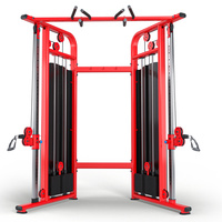 Máquina Multifuncional de Gimnasio con Poleas y Cables Ajustables para Espalda y Brazos, Equipo de Fitness de Acero de Alta Calidad