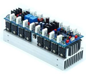Amplificador de Potencia Profesional de Alta Potencia <span class=keywords><strong>P</strong></span>-AB600W 16 Transistores 5200 <span class=keywords><strong>Y</strong></span> 1943 AB400 (600W+600W) 1200W para DJ - Product Image 1