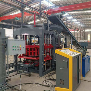 YJ Money Making Machine High Profit <strong>Concrete</strong> Cement Brick Machinery QT4-15 Automatic Hollow <strong>Blocks</strong> Making Machine <strong>Sale</strong> in Africa - Product Image 1